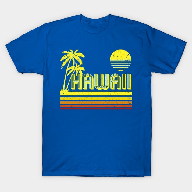 Vintage Hawaii (distressed look) T-Shirt by robotface